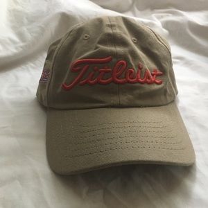 Titleist Tan Strapback
